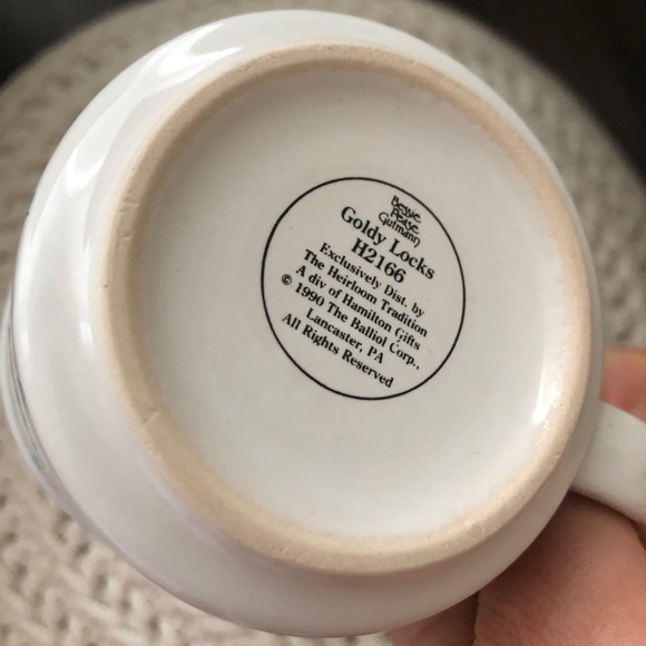 1990 Bessie Pease Gutmann Goldy Locks Childrens Cup H2166 VHTF #S-2 - Picture 4 of 10